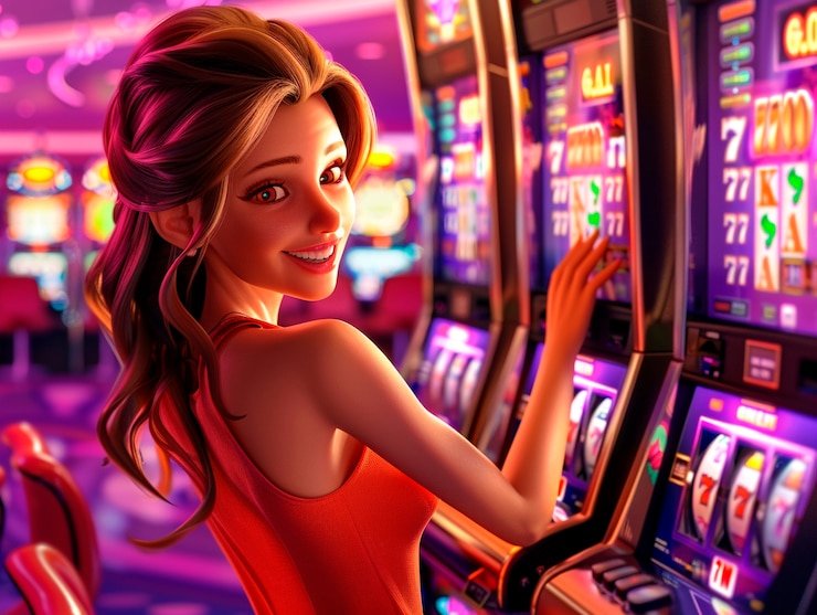 Dealer Three Card Poker padi777 dengan kartu dan setup meja langsung di studio